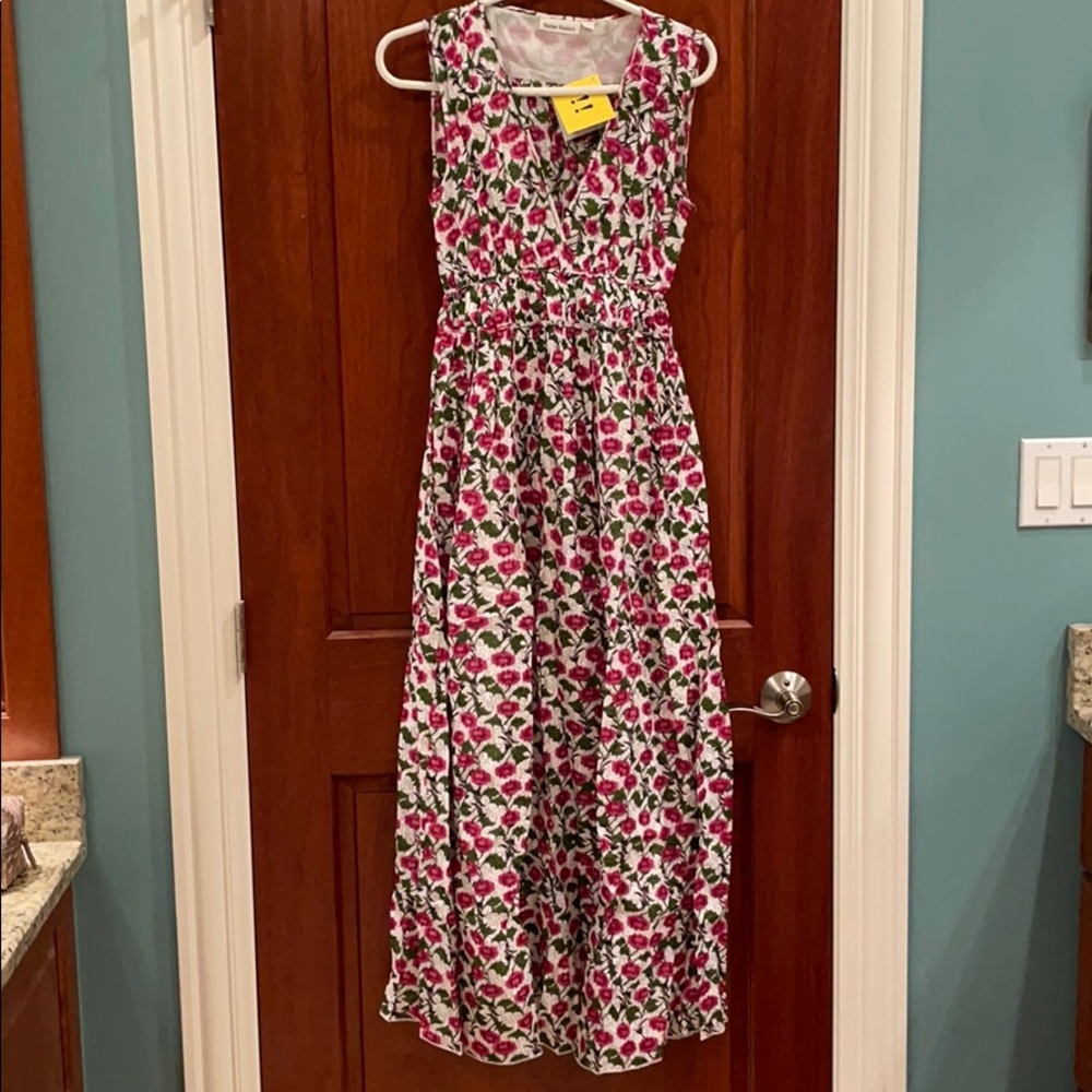 Roller Rabbit Dakini Floral Lune Maxi Dress